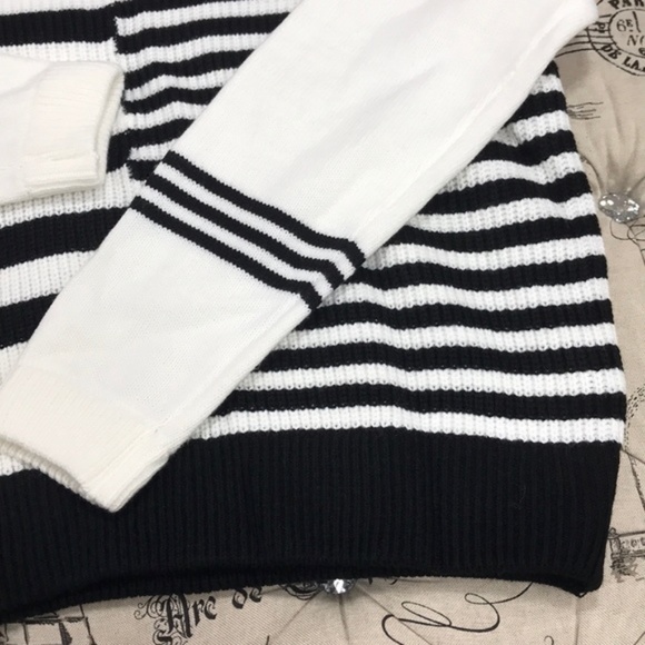 Catherine Malandrino Striped Colorblock Sweater - Picture 5 of 5
